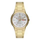 Relógio Orient Feminino Automático Dourado F49gg024l S1kx