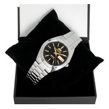Relógio Orient Masculino Automático 469wa3 P1sx Preto Aço Co