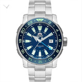 Relógio Orient Masculino Automático Poseidon Gmt Nh3ss003d1s