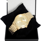 Relógio Orient Masculino Slim Mgss1127 C1kx Dourado Oferta