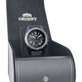 Relógio Orient Masculino Solar Couro Mpsnc003 P2px