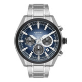 Relógio Orient Mbssc240 D1sx Grafite Cronógrafo Mbssc Aço