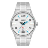 Relógio Orient Prata Original Prova D'água Mbss1318 S2sx