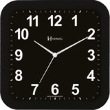 Relógio Parede Tic Tac Preto 23cm 1 Ano De Garantia 6670-034
