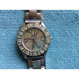 Relógio Pulso Terner Bijoux Quartz Metal K-12557 Bom Estado