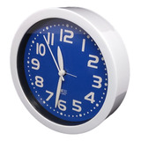 Relógio Redondo Despertador Mesa/parede Decorativo Zb3010