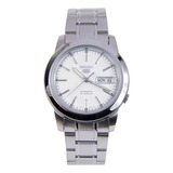 Relógio Seiko 5 Automático Snke49k1 Calendário Fundo Transparente