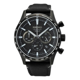 Relógio Seiko Masculino Cronógrafo Preto Nylon Ssb417b1 P1px