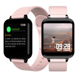 Relógio Smartwatch B57 Para Homens E Mulheres - Android Ios