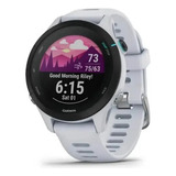 Relógio Smartwatch Garmin Forerunner 255s Music - Branco Cor Da Pulseira Branco Cor Da Caixa Preto