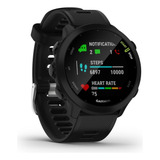 Relógio Smartwatch Garmin Forerunner 55 1.04 Preto + Nf