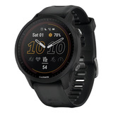 Relógio Smartwatch Garmin Forerunner 955 Solar Cor Da Caixa Preto Cor Da Pulseira Preto Cor Do Bisel Preto