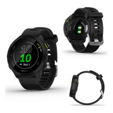 Relógio Smartwatch Garmin Gps Running Forerunner 55 Preto