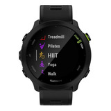 Relógio Smartwatch Gps Garmin Forerunner 55 Preto Black