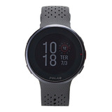 Relógio Smartwatch Pace Pro Polar Unissex Cor Da Correia Preto (carbon Gray) Cor Do Bisel Preto Cor Do Fundo Cinza