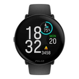 Relógio Smartwatch Polar Fitness Watch Ignite 3 Preto Cor Do Bisel Prata
