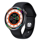 Relógio Smartwatch W28 Pro Series 8 Redondo Original+ Cor Da Caixa Preto