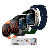 Relógio Smartwatch X8 Ultra Tela Hd 49mm (laranja) Caixa Branco