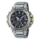 Relógio Solar Casio G-shock Toughmvt Mtg-b3000d-1a9, Pulseira, Cor Prata