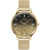 Relógio Technos Feminino Crystal Dourado - 2036mrr/1d