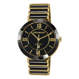 Relógio Technos Feminino Elegance Ceramic/sapphire 2015bv/4p Cor Da Correia Preto Cor Do Bisel Preto Cor Do Fundo Preto