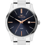 Relógio Technos Masculino Classic Steel Analógico Oferta