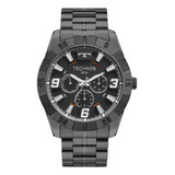 Relógio Technos Masculino Racer Grafite - 6p29alt/1p Bisel Preto