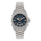 Relógio Technos Masculino Skydiver Bicolor - Wt2050ar/1a Bisel Azul
