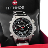 Relógio Technos Masculino Skydiver Pilot T20560/1p Aço