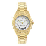 Relógio Technos Masculino Skydiver T20557/49b Dourado Anadig Cor Do Fundo Branco