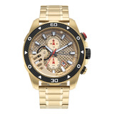 Relógio Technos Masculino Ts Carbon Dourado