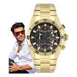 Relógio Technos Performance Ts Carbon Dourado Os10fj/1p