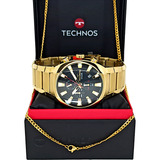 Relógio Technos Skymaster Js15enf/1p Dourado Original