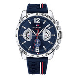 Relógio Tommy Hilfiger Masculino 1791476 Borracha Azul