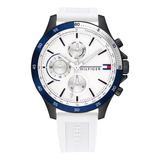 Relógio Tommy Hilfiger Masculino 1791723 Borracha Branca