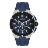 Relógios Orient Masculino Cronógrafo Prata Mbspc045 D1dx