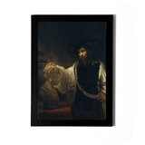 Rembrandt Aristoteles Contemplando O Busto De Homero 1653
