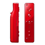 Remote Wii Joystick Controle Vermelho
