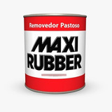 Removedor De Tinta Pastoso Maxi Rubber 1kg Pasta Removedora