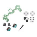 Reparo Para Controle Ps4 Analógico Botão Película Borrachas