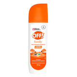 Repelente De Insetos Off Family 170ml Spray