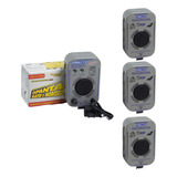 Repelente Morcego Ultrasonico Sonoro Zebu + 3 Emissores