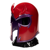 Réplica Capacete Magneto Marvel X-men 97 Tamanho Real Vermelho Hasbro