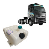 Reservatório Água Radiador Volvo Fh Fm 2004 A 2014 C/ Tampas