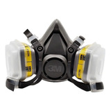 Respirador/máscara 3m Semi-facial 6300 Completa -6003 +brind