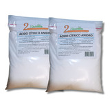 Retardante De Gesso (ácido Cítrico Anidro) 2kg
