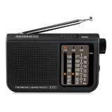 Retekess V117 Analog Am Fm Radio Transistor Rádio De Ondas C