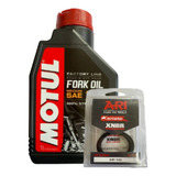 Retentor Bengala Bmw R1250gs R 1250 Gs Rt + 1lt Fork Oil 10w