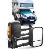 Retrovisor Adaptável Elétrico Com Lente Ambar Laranja Hilux