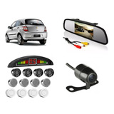 Retrovisor Com Câmera Traseira Sensor Estacionamento Agile